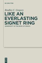 Like an Everlasting Signet Ring