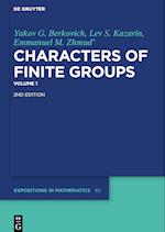 Characters of Finite Groups, De Gruyter Expositions in Mathematics 63