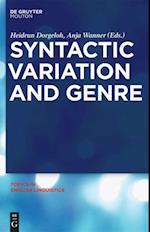 Syntactic Variation and Genre
