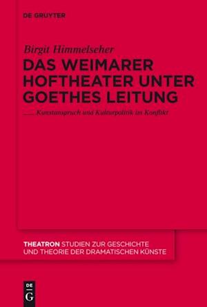 Das Weimarer Hoftheater unter Goethes Leitung