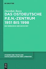 Das ostdeutsche P.E.N.-Zentrum 1951 bis 1998