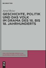 Geschichte, Politik und das Volk im Drama des 16. bis 18. Jahrhunderts