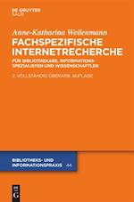 Fachspezifische Internetrecherche