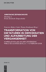 Transformation von Diktaturen in Demokratien und Aufarbeitung der Vergangenheit