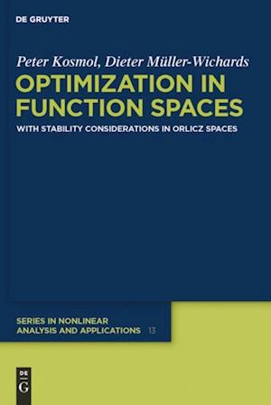 Optimization in Function Spaces