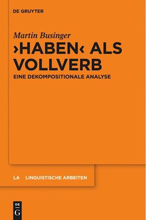 "Haben" als Vollverb