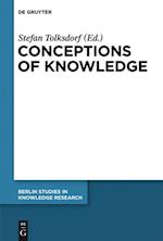 Conceptions of Knowledge