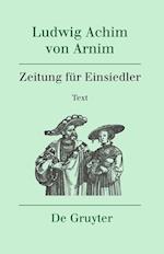 Werke und Briefwechsel, Band 6, Zeitung für Einsiedler