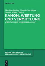 Kanon, Wertung und Vermittlung