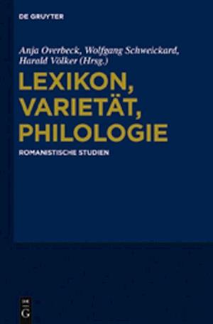 Lexikon, Varietät, Philologie