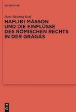 Hafliði Másson und die Einflüsse des römischen Rechts in der Grágás