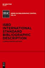 ISBD: International Standard Bibliographic Description