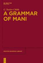 Grammar of Mani