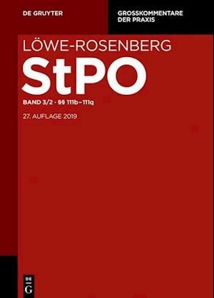 Löwe/Rosenberg StPO und GerichtsverfassungsG Bd. 3