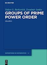 Yakov Berkovich; Zvonimir Janko: Groups of Prime Power Order. Volume 5