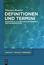 Definitionen Und Termini