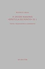 P. Ovidii Nasonis "Epistula ex Ponto" III 1