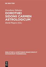 Dorothei Sidonii carmen astrologicum