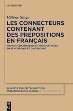 Les connecteurs contenant des prépositions en français