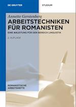 Arbeitstechniken für Romanisten