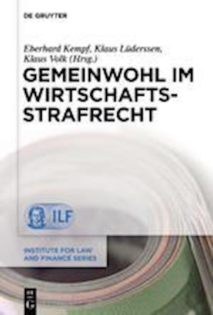 Gemeinwohl Im Wirtschaftsstrafrecht