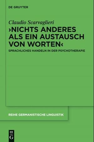 ›Nichts anderes als ein Austausch von Worten‹