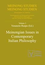 Meinongian Issues in Contemporary Italian Philosophy