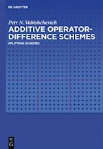 Additive Operator-Difference Schemes