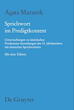 Sprichwort im Predigtkontext