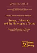 Tropes, Universals and the Philosophy of Mind