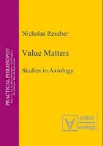 Value Matters
