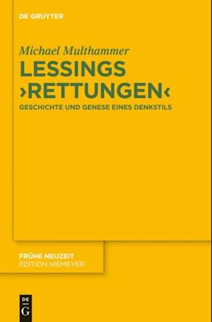 Lessings ''Rettungen''