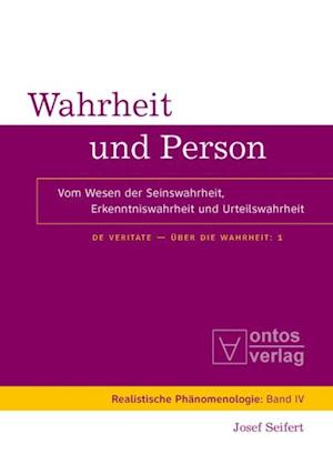 Wahrheit und Person