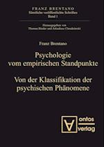 Psychologie vom empirischen Standpunkt. Von der Klassifikation psychischer Phänomene