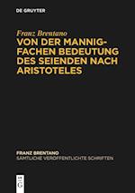 Von der mannigfachen Bedeutung des Seienden nach Aristoteles