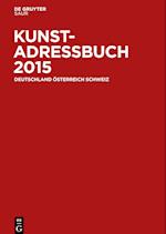 Kunstadressbuch Deutschland, OEsterreich, Schweiz 2015