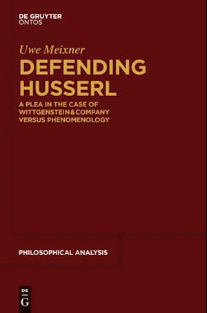 Defending Husserl