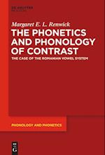 The Phonetics and Phonology of Contrast