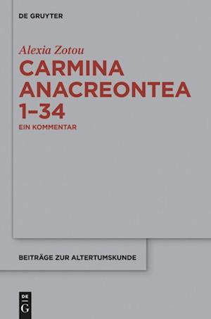 Carmina Anacreontea 1-34