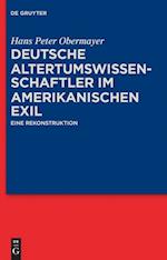 Deutsche Altertumswissenschaftler im amerikanischen Exil