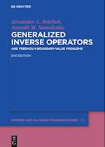 Generalized Inverse Operators
