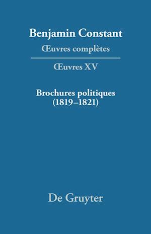 Brochures politiques (1819¿1821)