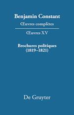 Brochures politiques (1819¿1821)