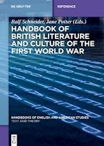 Handbook of British Literature and Culture of the First World War