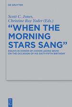 "When the Morning Stars Sang"