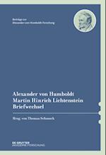 Alexander von Humboldt / Martin Hinrich Lichtenstein, Briefwechsel