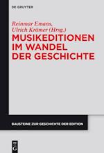 Musikeditionen im Wandel der Geschichte