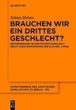 Brauchen wir ein drittes Geschlecht?