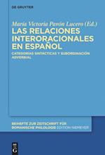 Las relaciones interoracionales en español