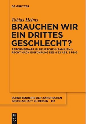 Brauchen Wir Ein Drittes Geschlecht?